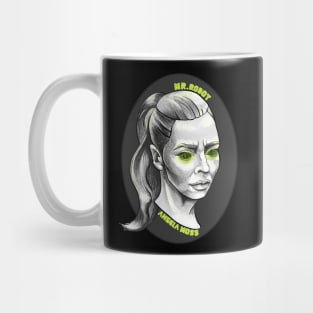 Mr Robot - Angela Glitch Portrait Mug